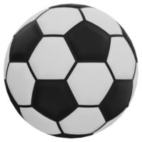 Soccer Ball 3D Illustration png
