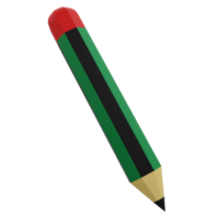 bleistift 3d-illustration png