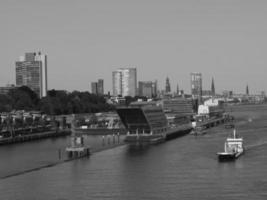 Hamburg and the river elbe photo
