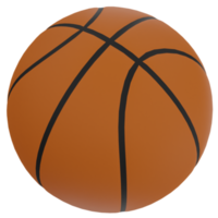 Basketball 3D Illustration png