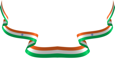 bandiera del nastro della bandiera dell'india png