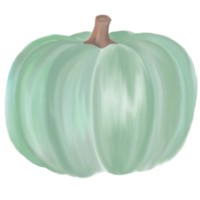 Pastell-Kürbis-Aquarell png