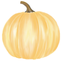 pastell pumpa akvarell png