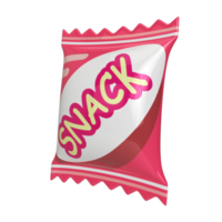 Snack 3D-Illustrationssymbol png