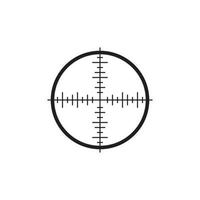 Target Scope Icon EPS 10 vector