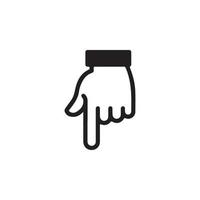 Gestures of Human Hands Icon EPS 10 vector