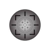 Target Scope Icon EPS 10 vector