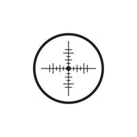 Target Scope Icon EPS 10 vector