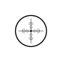 Target Scope Icon EPS 10 vector