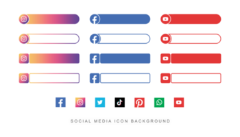 sociala medier ikon png transparent