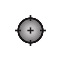 Target Scope Icon EPS 10 vector