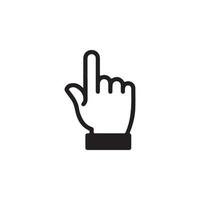 Gestures of Human Hands Icon EPS 10 vector