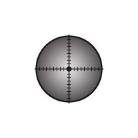 Target Scope Icon EPS 10 vector