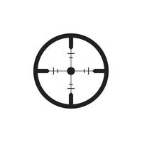 Target Scope Icon EPS 10 vector