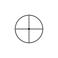 Target Scope Icon EPS 10 vector