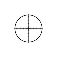 Target Scope Icon EPS 10 vector