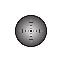 Target Scope Icon EPS 10 vector