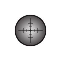 Target Scope Icon EPS 10 vector