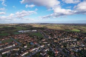 Aerial Footage and high angle view of Luton Town of England UK, Drone's Footage photo