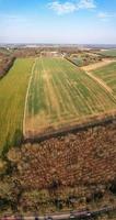 las imágenes panorámicas aéreas más bellas y la vista de ángulo alto de inglaterra gran bretaña, foto