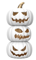 halloween jack o linterna calabazas, caras graciosas. concepto de halloween de vacaciones de otoño png