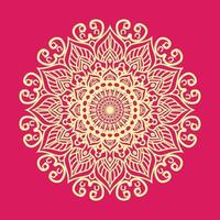 luxury ornamental mandala background design,pattern in form of mandala for Henna vector