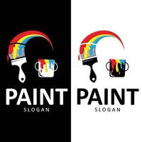 Paint Logo Template vector icon