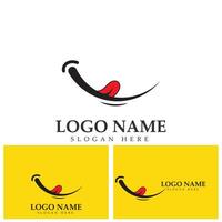 Smile vector image logo and symbol illustration design template in yellow background