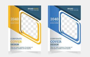 City background annual business corporate book cover design template in a4 or can be used to annual report, magazine, flyer, poster, banner, portfolio, company profile, website, brochure cover design vector