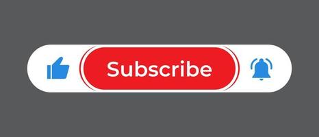 Subscribe icon vector illustration. Streaming channel subscriptions