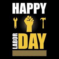 Labor day t shirt design bundla vector