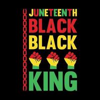 Juneteenth t shirt design vector