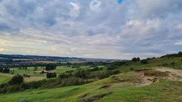 Beautiful countryside Landscape of England UK photo