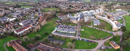 Most Beautiful Aerial Panoramic footage and High Angle View of England Great Britain, photo