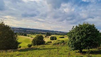 Beautiful countryside Landscape of England UK photo