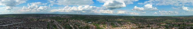 la vista panorámica más hermosa y las imágenes aéreas de inglaterra gran bretaña foto