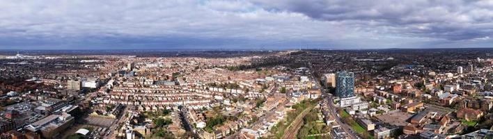 Most Beautiful Aerial Panoramic footage and High Angle View of England Great Britain, photo