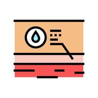 water body layer color icon vector illustration