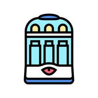 sterilizer bottles device baby color icon vector illustration