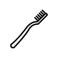 ionic tooth brush icon vector outline illustration