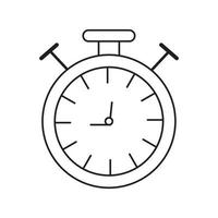 stopwatch timer countdown retro clock vector icon