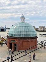 London in the UK in June 2022. A view of Tourists in Greenwich in London photo