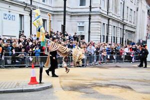 London in the UK in June 2022. A view of the Platinum Jubilee Parade photo