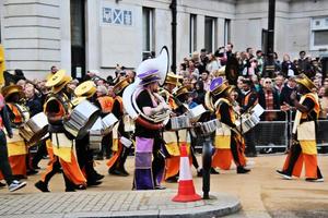 London in the UK in June 2022. A view of the Platinum Jubilee Parade photo