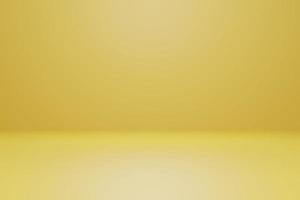 yellow studio room background.Blank pastel turquoise studio room background, mockup template for product display. photo