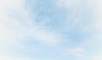 Background of bright sky and background of thin clouds, sky clouds, blue sky and white clouds float in the sky on a clear day. photo