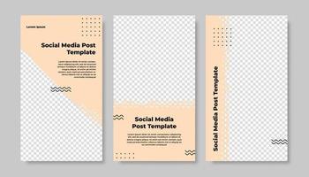 Modern Social Media banner template can be edited. Anyone can use this design easily. Promotional web banners for social media. Elegant sale and discount promo - Vector. vector