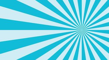 Abstract explosion background in gradient blue color. Asian style glare effect. Sunshine sparkle pattern. Vector illustration of a radial ray. Narrow beam. For backdrops, posters, banners, and covers.