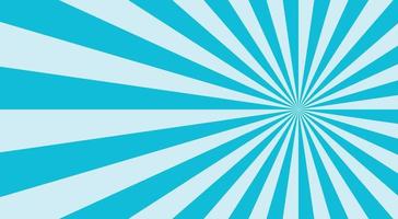 Abstract explosion background in gradient blue color. Asian style glare effect. Sunshine sparkle pattern. Vector illustration of a radial ray. Narrow beam. For backdrops, posters, banners, and covers.