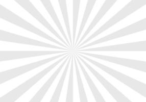Abstract explosion background in gradient grey white color. Glare effect. Sunshine sparkle pattern. Vector illustration of a radial ray. Narrow beam. For backdrops, posters, banners, and covers.